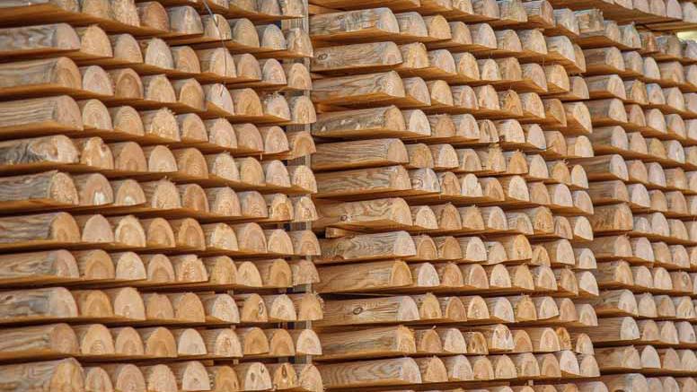 деревянный палисад